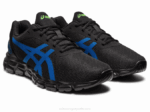 Asics Gel Quantum Lyte II Zapatillas Negro Azul Eléctrico - Image 2