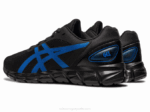Asics Gel Quantum Lyte II Zapatillas Negro Azul Eléctrico - Image 3