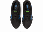 Asics Gel Quantum Lyte II Zapatillas Negro Azul Eléctrico - Image 6