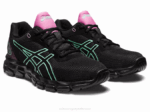 Asics Gel Quantum Lyte II Zapatillas Negro Verde Hielo - Image 2