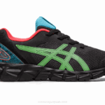 Asics Gel Quantum Lyte II Zapatillas Niños Gecko Negro Verde