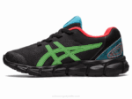 Asics Gel Quantum Lyte II Zapatillas Niños Gecko Negro Verde - Image 4