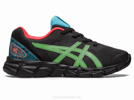 Asics Gel Quantum Lyte II Zapatillas Niños Gecko Negro Verde