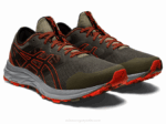 Asics gel rastro de excitación manto verde tomate cherry - Image 2