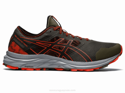 Asics gel rastro de excitación manto verde tomate cherry