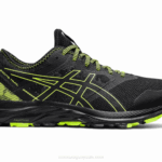 Asics Gel Rastro de Excitación Negro Verde Peligro 2023