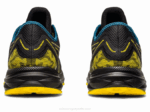 Asics gel rastro de excitación negro y amarillo dorado - Image 5