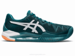 Asics Gel Resolución 8 Arcilla Terciopelo Blanco Estilo y Rendimiento