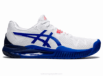 Asics Gel Resolución 8 Blanco Azul Lapislázuli Rendimiento y Estilo
