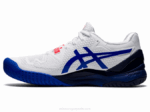 Asics Gel Resolución 8 Blanco Azul Lapislázuli Rendimiento y Estilo - Image 4