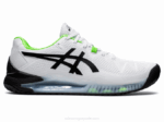 Asics Gel Resolución 8 Zapatillas Blancas Verdes Gecko