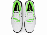 Asics Gel Resolución 8 Zapatillas Blancas Verdes Gecko - Image 6