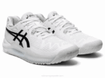 Asics Gel Resolución 8 Zapatillas Blancas y Negras - Image 2
