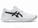 Asics Gel Resolución 8 Zapatillas Blancas y Negras