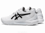 Asics Gel Resolución 8 Zapatillas Blancas y Negras - Image 3