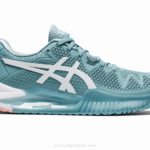 Asics Gel Resolución 8 Zapatillas Humo Azul y Blanco