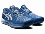 Asics Gel Resolución 8 Zapatillas Tenis Armonía Azul Blanco - Image 2