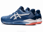 Asics Gel Resolución 8 Zapatillas Tenis Armonía Azul Blanco - Image 3