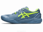 Asics gel resolución 9 arcilla azul acero verde peligro rendimiento excepcional - Image 4