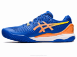Asics gel resolución 9 arcilla azul atún melocotón rendimiento y comodidad - Image 4