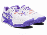 Asics gel resolución 9 arcilla blanco amatista rendimiento excepcional - Image 2