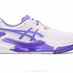 Asics gel resolución 9 arcilla blanco amatista rendimiento excepcional