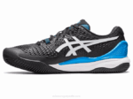 Asics Gel Resolución 9 Arcilla Blanco Negro Rendimiento Superior - Image 4