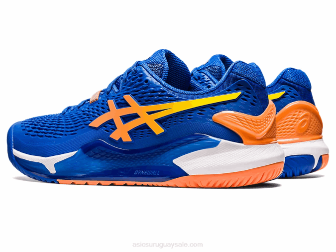 Asics gel resolución 9 azul atún melocotón estilo y confort - Image 3