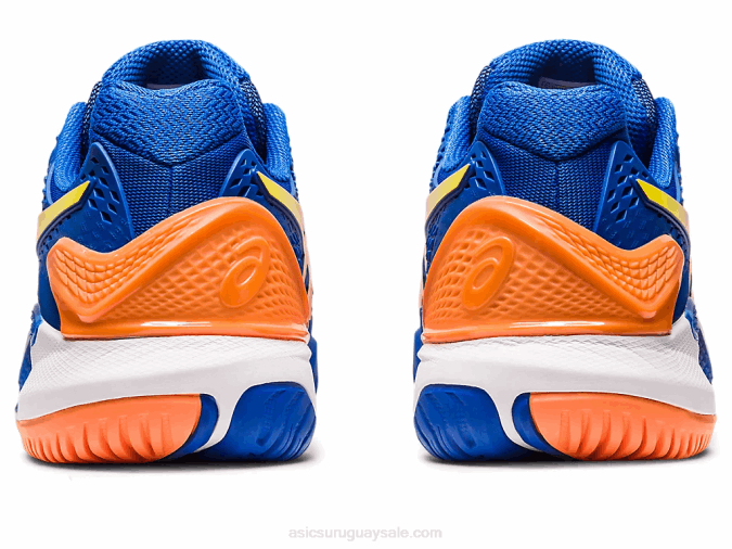 Asics gel resolución 9 azul atún melocotón estilo y confort - Image 5