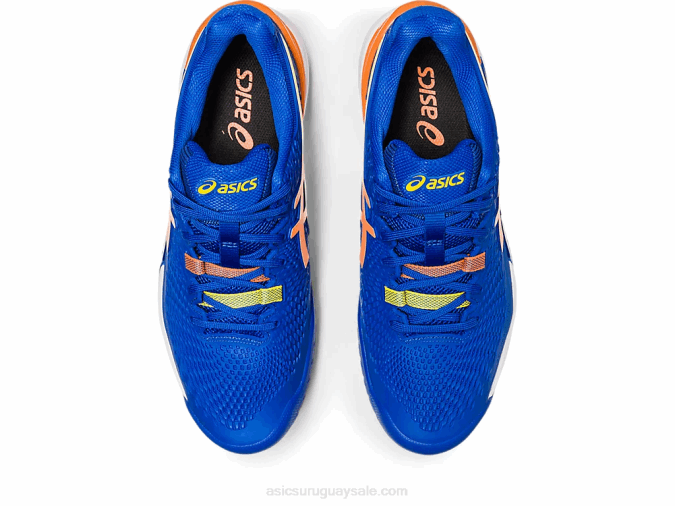 Asics gel resolución 9 azul atún melocotón estilo y confort - Image 6