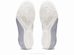 Asics Gel Resolución 9 Blanco Plata Rendimiento Superior - Image 6