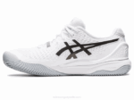 Asics gel resolución 9 zapatillas arcilla blanco negro - Image 4
