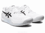 Asics Gel Resolución 9 Zapatillas Blanco Negro Rendimiento Superior - Image 2