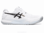 Asics Gel Resolución 9 Zapatillas Blanco Negro Rendimiento Superior