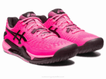 Asics Gel Resolución 9 Zapatillas Rosa Intenso Negro para Tenis - Image 2