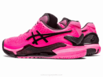 Asics Gel Resolución 9 Zapatillas Rosa Intenso Negro para Tenis - Image 3