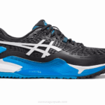 Asics Gel Resolución 9 Zapatillas Tenis Blanco Negro