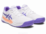 Asics gel resolución escolar blanco amatista para niños - Image 2