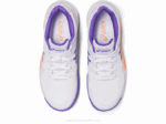 Asics gel resolución escolar blanco amatista para niños - Image 6