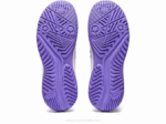 Asics gel resolución escolar blanco amatista para niños - Image 7