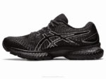 Asics Gel Saiun 2LVJ509 Zapatillas Negro Plata Rápidas y Confortables - Image 4
