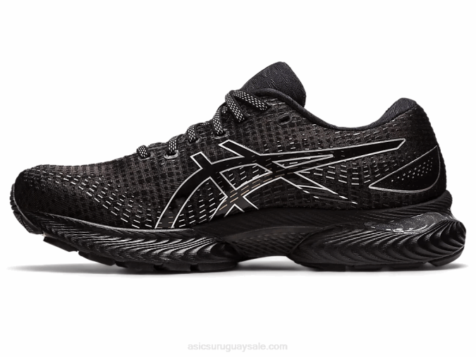 Asics Gel Saiun 2LVJ509 Zapatillas Negro Plata Rápidas y Confortables - Image 4