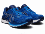 Asics Gel Saiun Zapatillas Azul Electrico y Blanco - Image 2