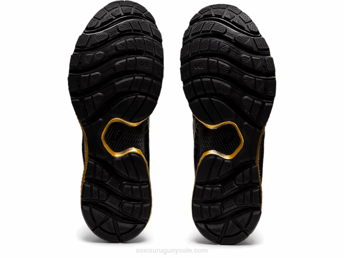 Asics Gel Saiun Zapatillas Negro Oro Puro para Correr - Image 7