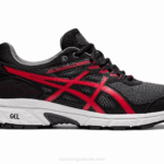 Asics gel-sangaku 2 deportivas metrópolis rojo eléctrico