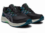 Asics Gel Sneakers Negro Violeta para Rendimiento Deportivo - Image 2