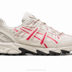 Asics Gel Sonoma 15-50 Zapatillas Blancas y Cayena