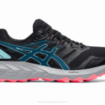 Asics Gel Sonoma 6 Zapatillas Negro Verde Azulado Profundo