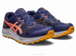 Asics Gel Sonoma 7 Zapatillas Azul Índigo Papaya Deportivas Comodas - Image 2