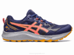 Asics Gel Sonoma 7 Zapatillas Azul Índigo Papaya Deportivas Comodas